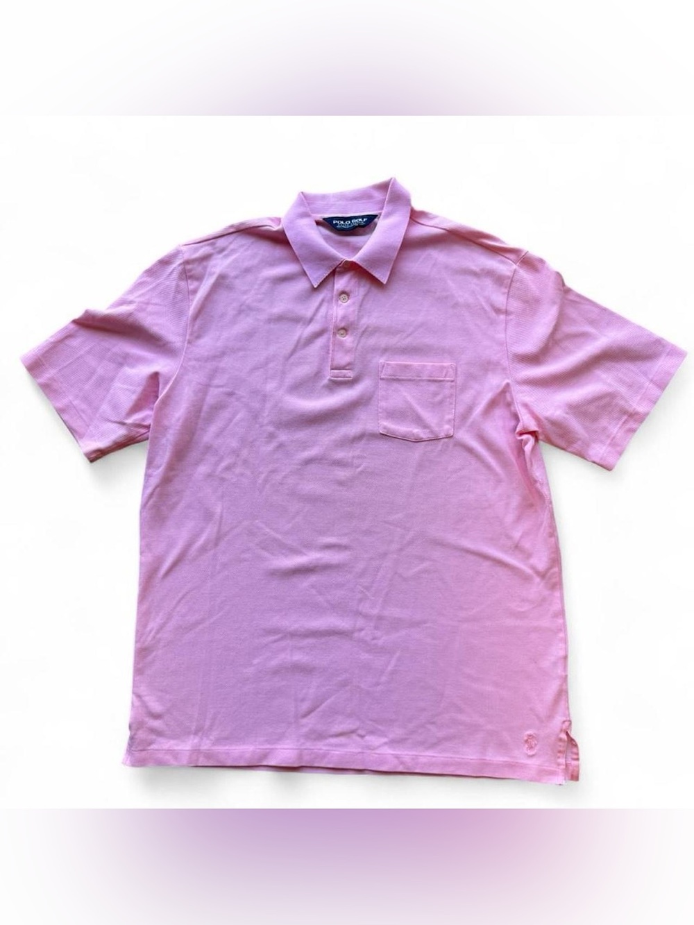 Polo by Ralph Lauren Light Pink Short-Sleeve Polo with Chest Pocket p41